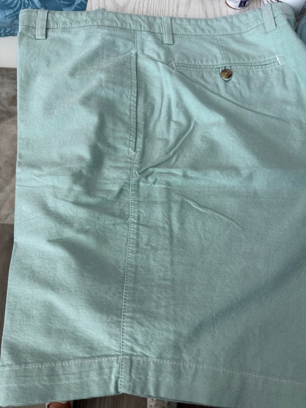 Men's Chaps Casual Mint Green Cotton Shorts 38